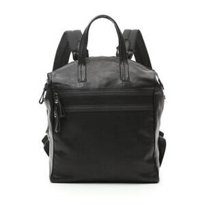 NWT Campomaggi Genuine Leather Backpack in Black